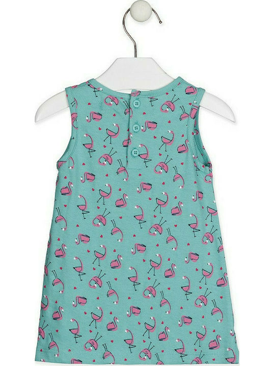 Losan Kids Dress Sleeveless Turquoise