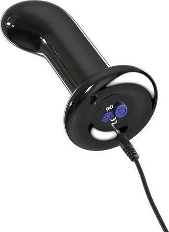 Pipedream Icicles Analvibrator mit kabelloser Funktion Schwarz 12.7cm
