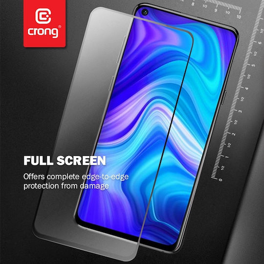 Crong 7D Nano Flexible Full Face Tempered Glass (Galaxy M21)