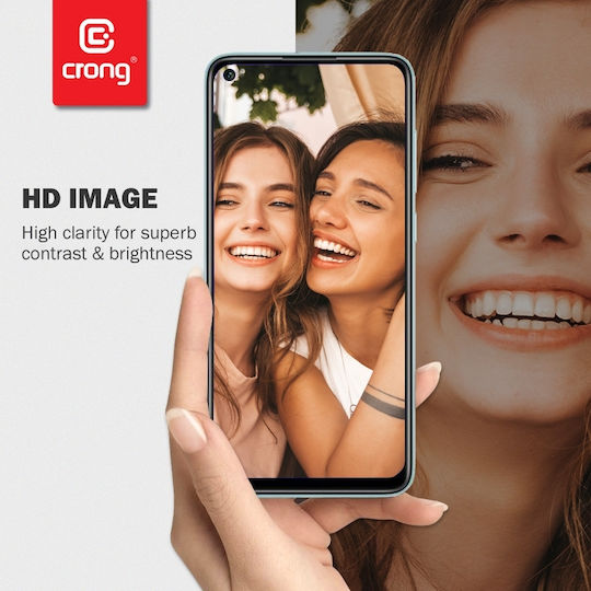 Crong 7D Nano Flexible Full Face Tempered Glass (Galaxy M21)