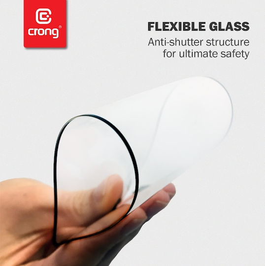 Crong 7D Nano Flexible Full Face Tempered Glass (Galaxy M21)