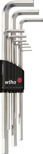 Wiha Сет от 9 Allen ключа във форма L 352 H9