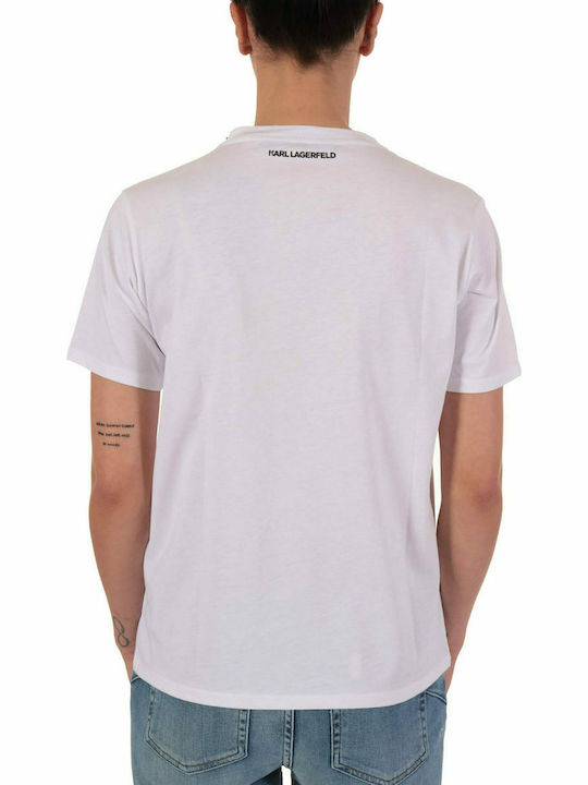 Karl Lagerfeld Damen T-shirt Weiß
