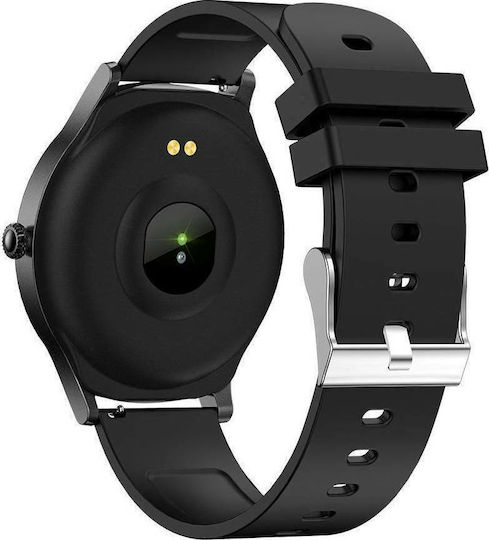 Colmi V31 Smartwatch με Παλμογράφο (Μαύρο)