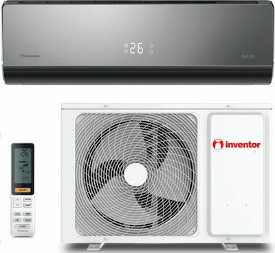 Inventor Dark 2 Климатици Инвертор 9000 BTU A+++/A++ с WiFi и Аква Йонизатор Черен