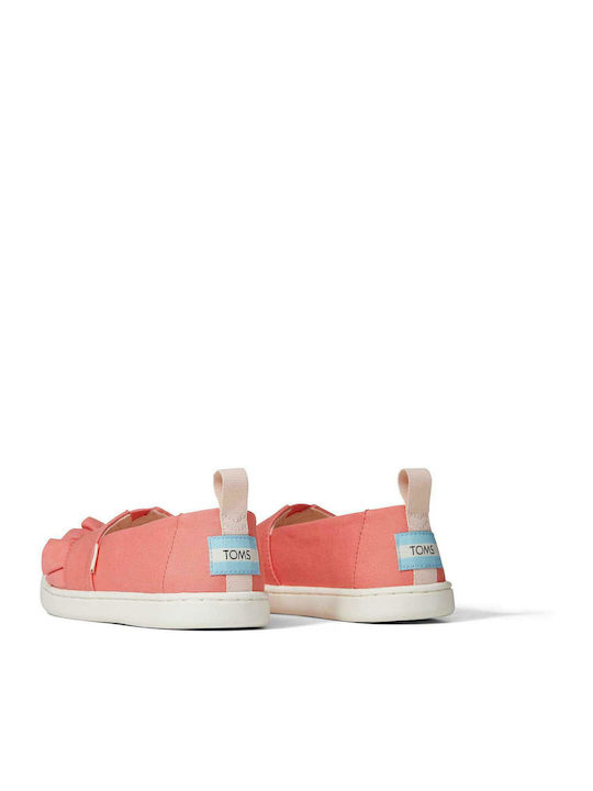 Παιδικές Εσπαντρίγιες Slip-On Πορτοκαλί Alpargata Ruffle Youth