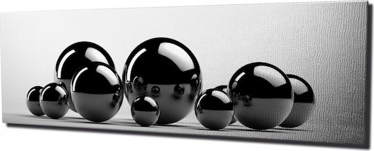 HomeMarkt Black And White Canvas Πίνακας σε Καμβά 80x30cm