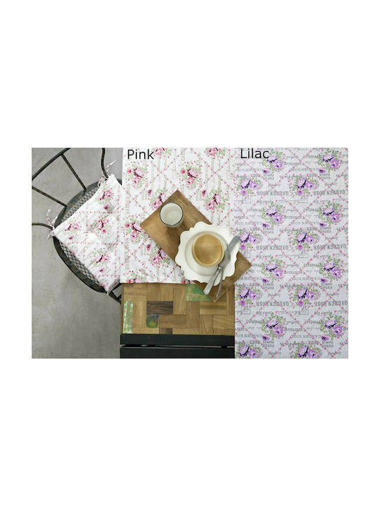Nima Garden Rose Pink Σουπλά Υφασμάτινο Ροζ 50x30cm 2τμχ Nima Garden Rose Pink Σουπλά Υφασμάτινο Ροζ 50x30cm 2τμχ