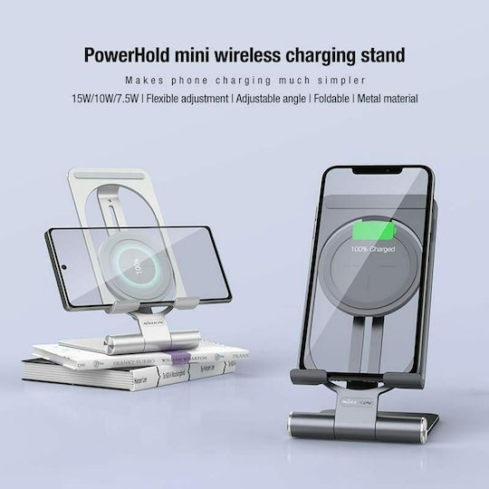 Nillkin Încărcător Wireless (Qi Pad) 15W Quick Charge 2.0 Gri (NKT01)