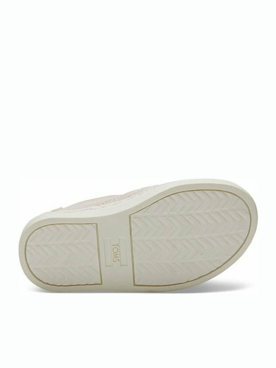 Παιδικές Espadrilles mit Bügel- und Schleifenverschluss Rosa Tiny Luca Iridescent Droplets