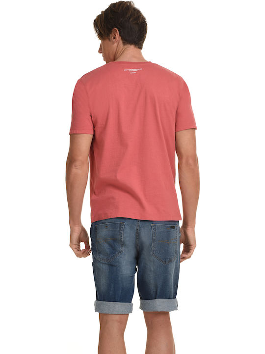 Biston Men's Short Sleeve T-shirt Red