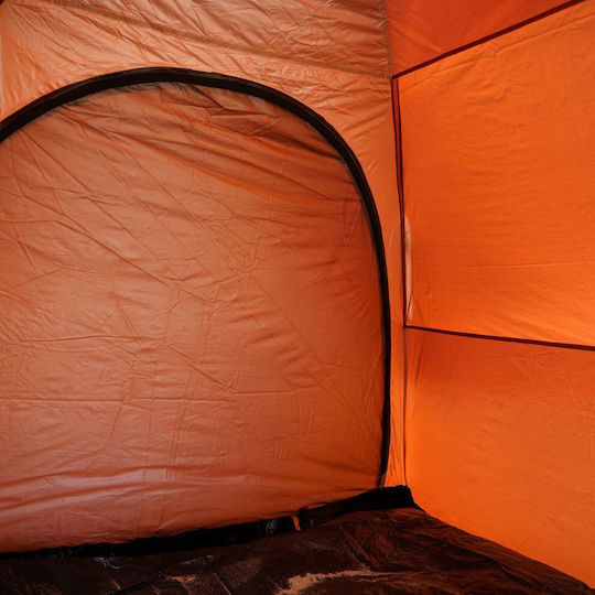 Escape Track V Σκηνή Camping Igloo Πορτοκαλί με Διπλό Πανί 3 Εποχών για 5 Άτομα 240x240x175εκ.