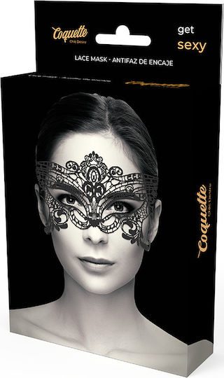 Coquette Chic Desire Lace Mask BDSM Maske in Schwarz Farbe