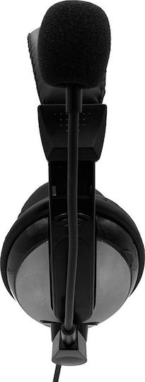 Media-Tech Turdus Pro MT3603 Über Ohr Gaming-Headset mit Verbindung 2x3,5mm Schwarz