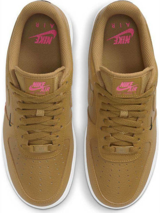 Air Force 1 '07 Damen Sneakers Wheat / Sunset Pulse / Black