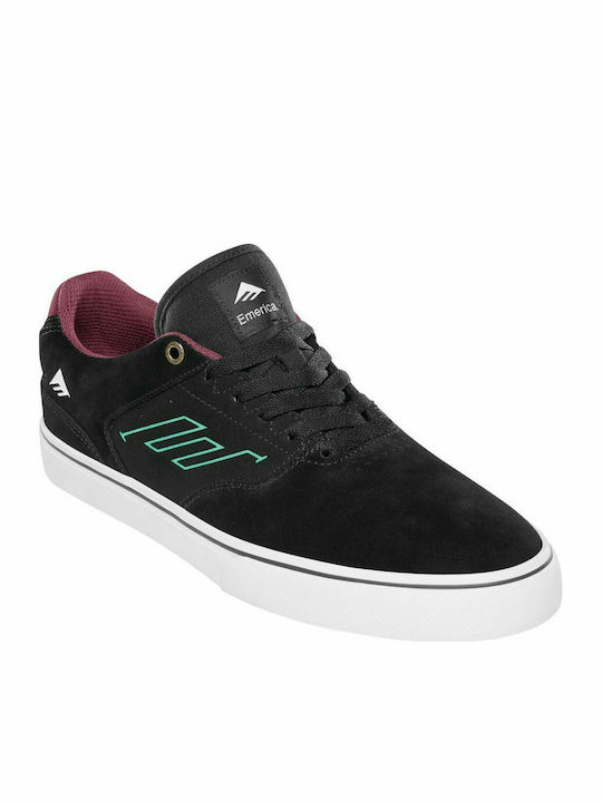 Emerica The Low Vulc Мъжки Сникърси Черни