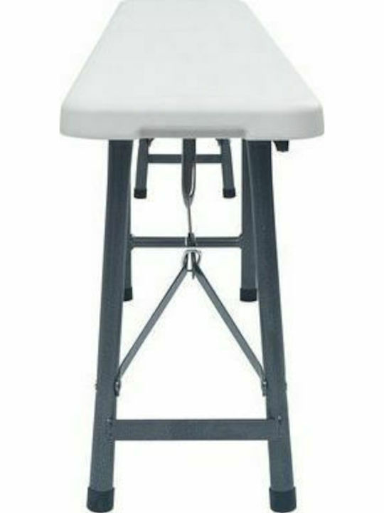Bench Outdoor Plastic 180x26x42cm
