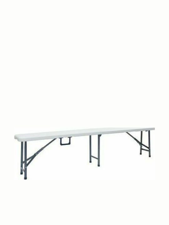 Bench Outdoor Plastic 180x26x42cm