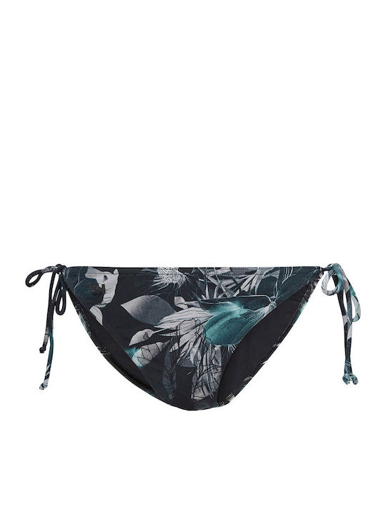 Cascais Bikini Slip Cu Dantelă Verde