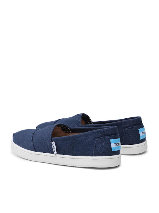 Kids Espradrilles Slip-On Navy Blue Alpargata