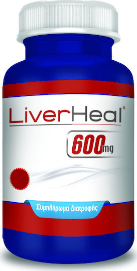 MaxiHeal Liverheal Alpha Lipoic Acid 600mg Ειδικό Συμπλήρωμα Διατροφής 30 κάψουλες
