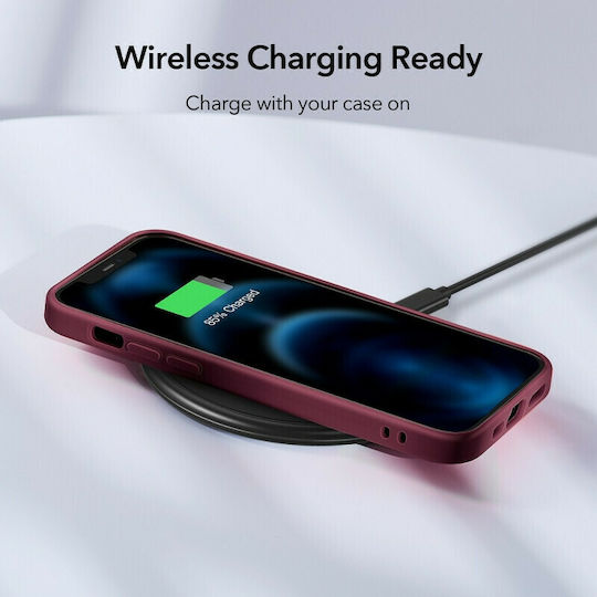 ESR Cloud Back Cover Σιλικόνης 1.5mm Κόκκινο (iPhone 12 Pro Max)