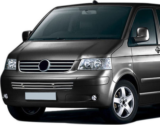 S-dizayn Bumper de Autoturism Partea din față Protecție față pentru bara cromată pentru VW Transporter T5 Compatibil cu Volkswagen Transportator / T5