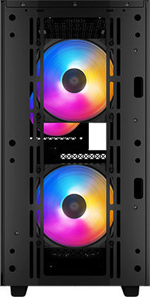 Deepcool Matrexx 40 3FS Gaming Midi Tower Κουτί Υπολογιστή με Πλαϊνό Παράθυρο και RGB Φωτισμό Μαύρο