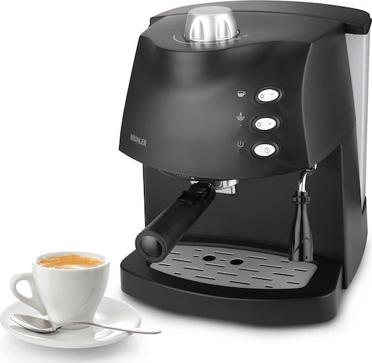 Muhler 850W Налягане 15бар Черна MCM-1583
