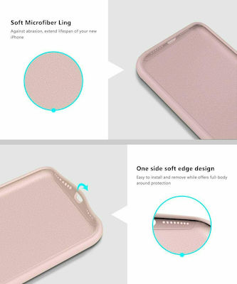 Sonique Liquid Back Cover Σιλικόνης Ροζ (Galaxy A71)