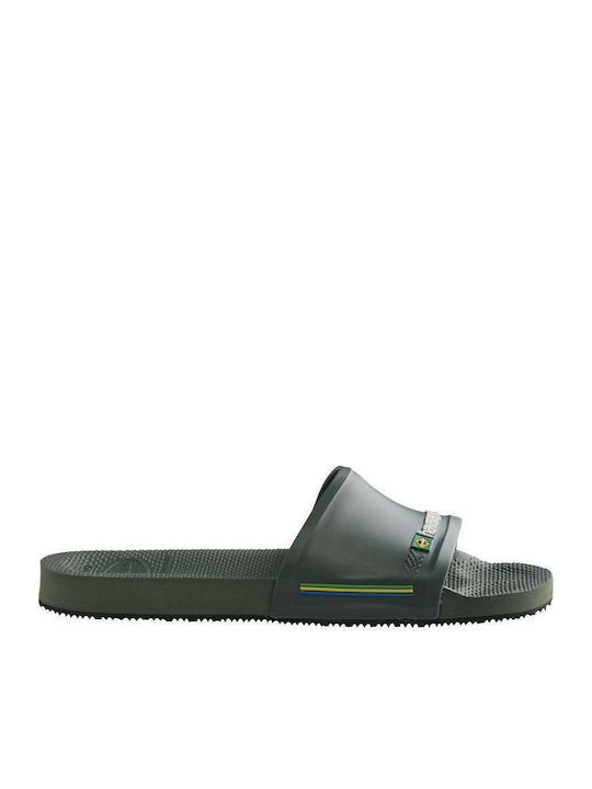 Havaianas Brasil Men's Slides Black