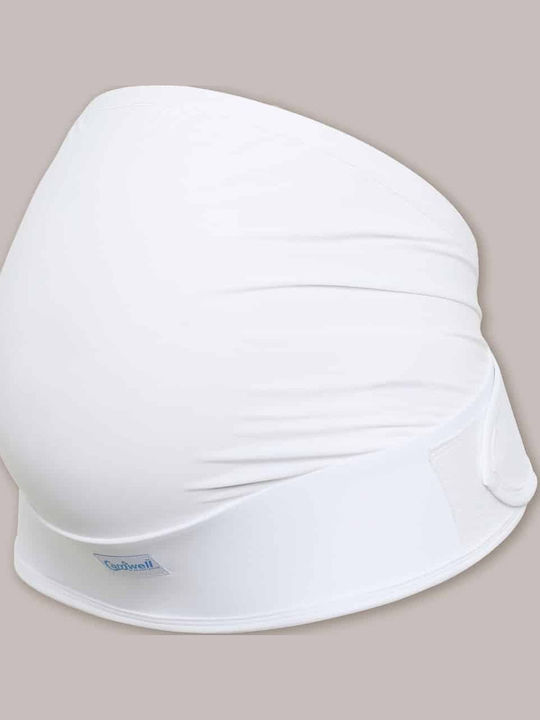 Overbelly Support Maternity Band White