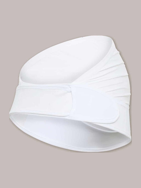 Overbelly Support Maternity Band White
