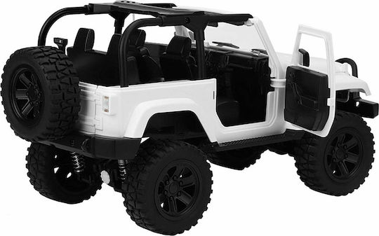 FC Model Off Road τύπου Jeep Wrangler 1/14 (4WD) Τηλεκατευθυνόμενο Αυτοκίνητο Crawler 4WD Λευκό