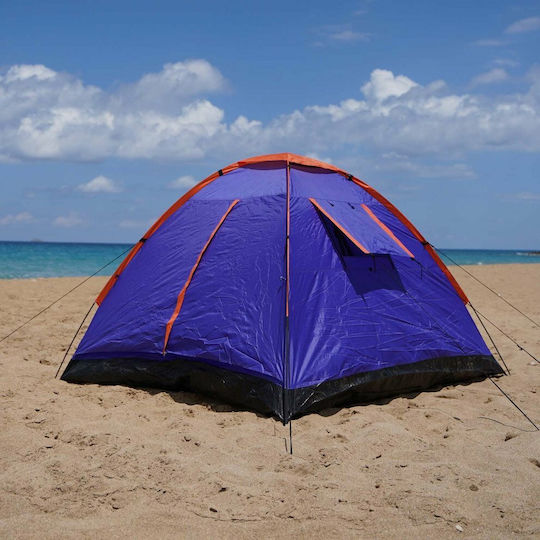 Escape Trail II+ Καλοκαιρινή Σκηνή Camping Igloo Μπλε για 2 Άτομα 210x180x130εκ.