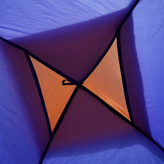 Escape Trail II+ Καλοκαιρινή Σκηνή Camping Igloo Μπλε για 2 Άτομα 210x180x130εκ.