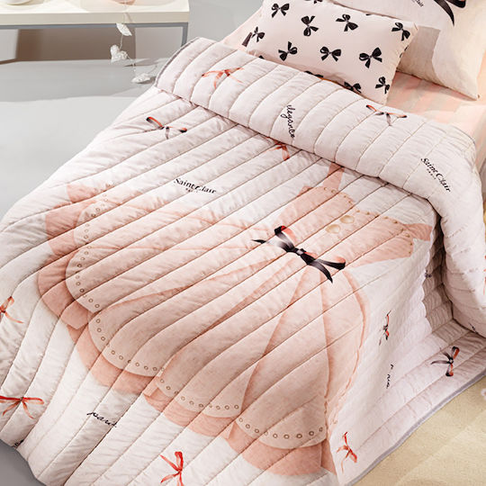 Saint Clair Kids Duvet Cover Single Pink