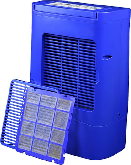 Puredry Famous Mykonos Dehumidifier Zeolite with Ionizer 8.5lt Blue