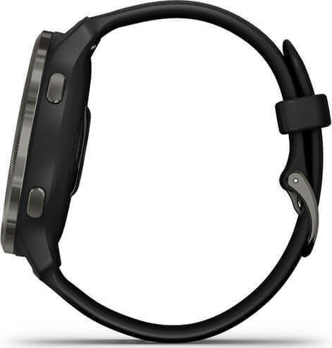 Garmin Venu 2 Oțel inoxidabil 45mm Rezistent la apă Smartwatch (Ardezie / Negru)