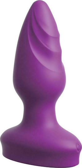 Pipedream 3Some Wall Banger Πρωκτικές Σφήνες με Δόνηση Σετ Μωβ 12cm
