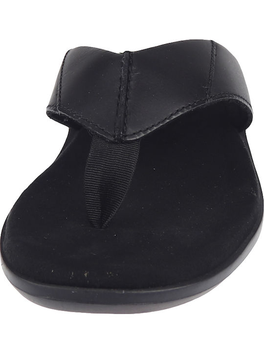 Ellison Leder Herrensandalen in Schwarz Farbe