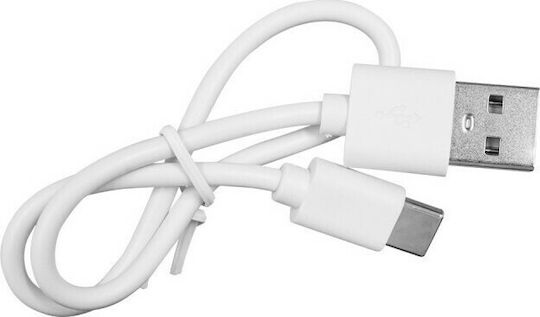 GloboStar Auto-Ladegerät 20W 3.1A mit Anschlüssen: 3xUSB mit Kabel Typ-C,TC-TC Rosa Farbe