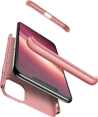 GKK 360 Full Cover Πλαστικό Ροζ Χρυσό (iPhone 11 Pro)