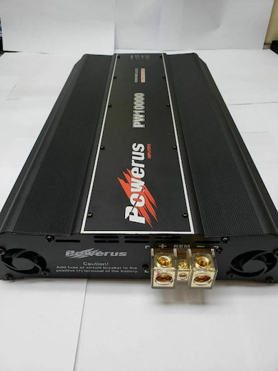 Powerus PW10000 1Ω Car Audio Amplifier 1 Channel (Class D)