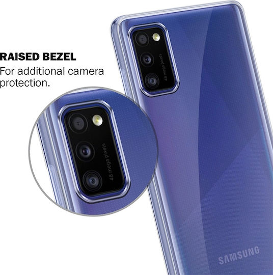 Crong Slim Back Cover Silicone 0.8mm Transparent (Galaxy A41)