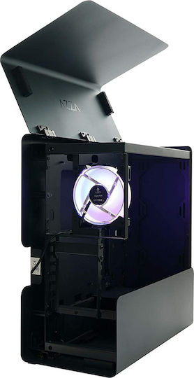 Azza Cast Gaming Midi Tower Computer Case with Side Window Black