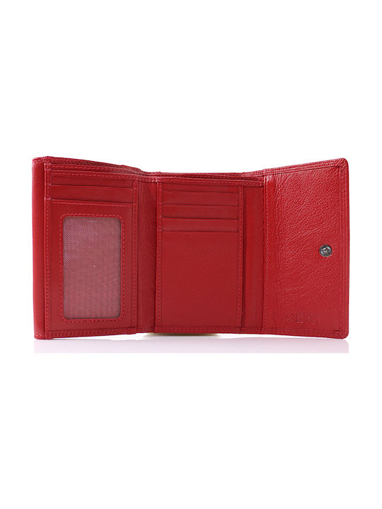 Kion Small Leather Women's Wallet Red