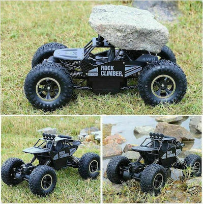 H.S. Toys Big Monster Off Road Ferngesteuertes Auto Monstertruck 4WD 2.4G 4WD Black 1:12