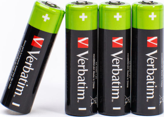 Verbatim Baterii Reîncărcabile AA Ni-MH 2500mAh 1.2V 4buc