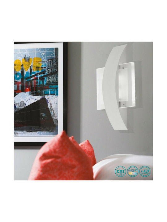 Fan Europe Tresor-AP Lamp Wall LED White 12x5x5cm Fan Europe Tresor-AP Lamp Wall LED White 12x5x5cm